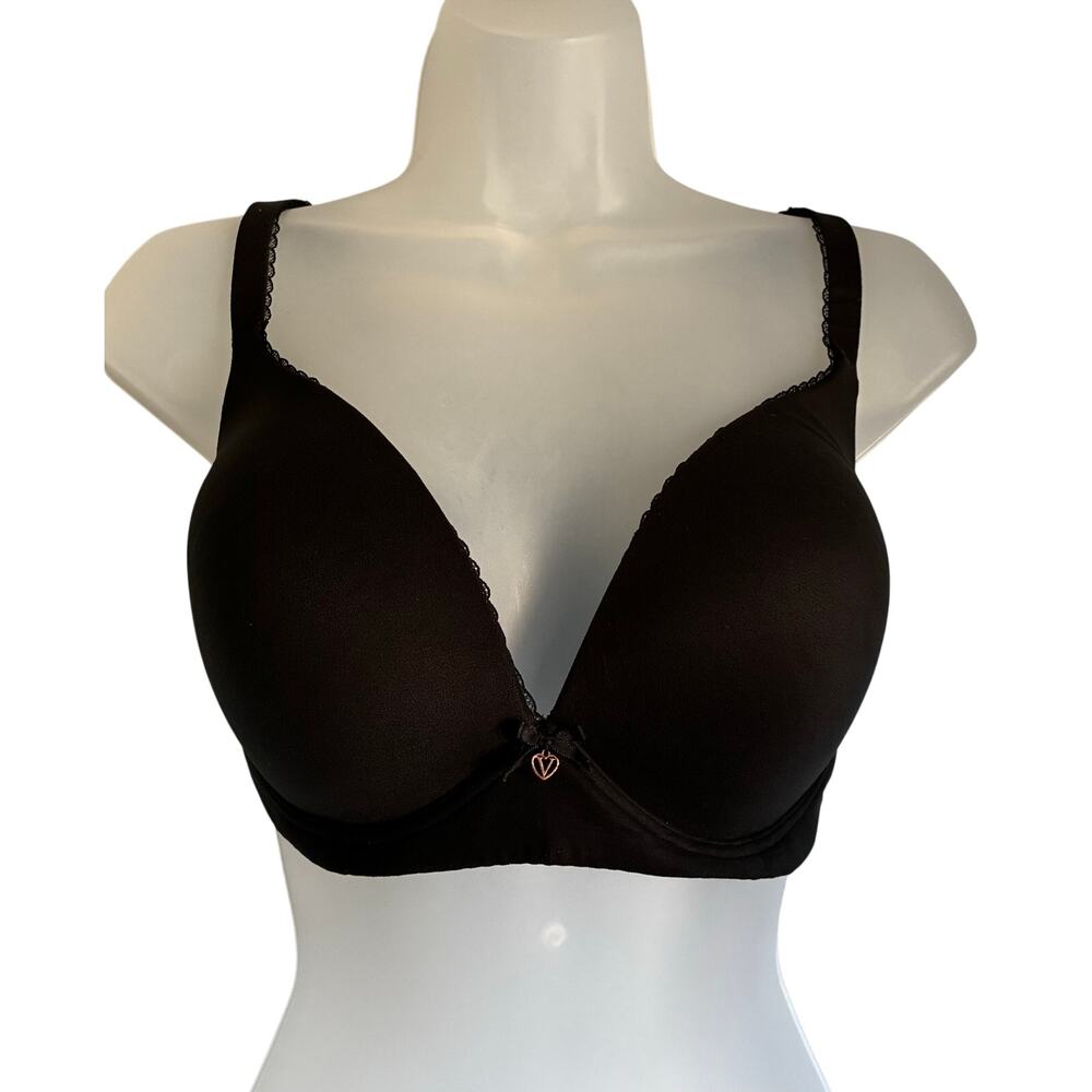 Victoria's Secret Body By Victoria Wireless Bra Black 40C Comfort Everyday